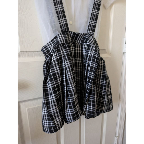 Halloween School girl costume with sheer tee size medium - Picture 8 of 9